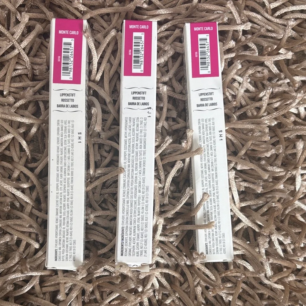 NEW 3 Buxom Full-On Lipstick Matte color - Montecarlo color - Picture 8 of 11